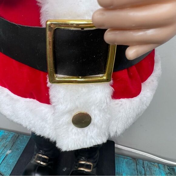 VINTAGE Animated Motion Santa Clause Large - Picture 12 of 12